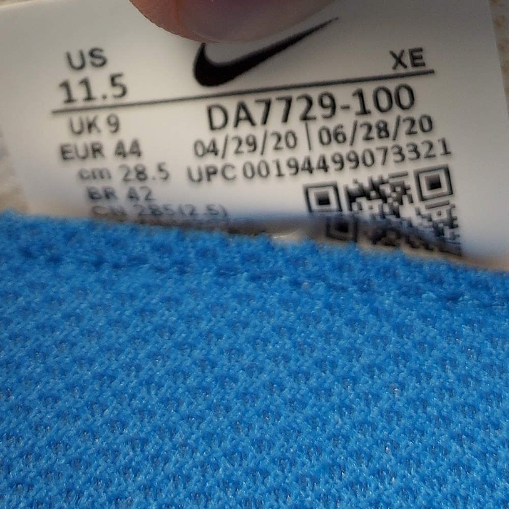 Nike Daybreak Type Sail Photo Blue DA7729-100 N354 - Picture 15 of 15